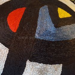 Pyntepute Hagen hvit detaljer