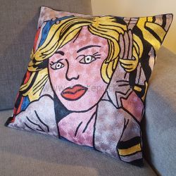 Pyntepute Pop Art Portrett