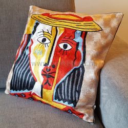 Pyntepute Portrett Fylt Gylden