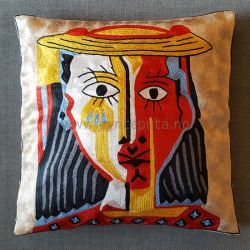 Pyntepute Portrett Fylt Gylden