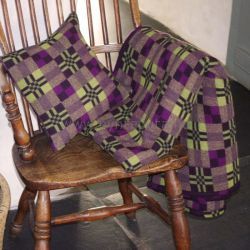 Pyntepute og pledd St Davids Cross Cassis