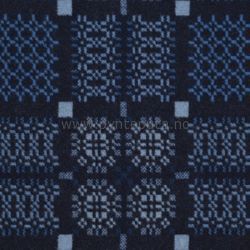 Mønster Knot Garden Indigo forside pyntepute