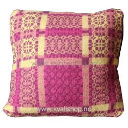 Pute Knot Garden Cassis 30x30 cm bakside