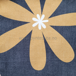 Putetrekk - Under solen (grå) - detalj