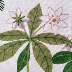 Putetrekk - Skogsliv - detalj Blomst