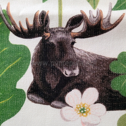 Putetrekk - Skogsliv - detalj Elg