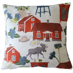 Putetrekk - Strøvtog (offwhite-rod)