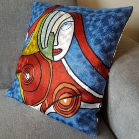 Pyntepute Dame Med Røde Hansker