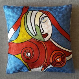 Pyntepute Dame Med Røde Hansker