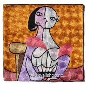 Pyntepute Dame På Grønn Stol uten innerpute