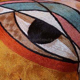 Pyntepute Kysset Gull 2 detaljer