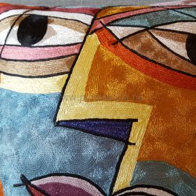 Pyntepute Kysset Gull 2 detaljer