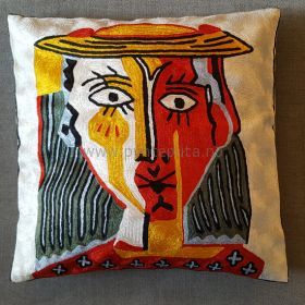 Pyntepute Portrett Fylt Hvit