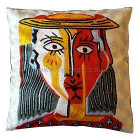 Pyntepute Portrett Fylt Hvit