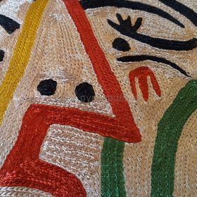 Pyntepute Portrett Gylden detaljer