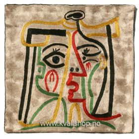 Pyntepute Portrett Gylden uten innerpute