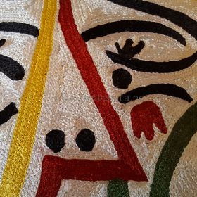 Pyntepute Portrett Hvit detaljer