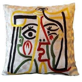 Pyntepute Portrett hvit