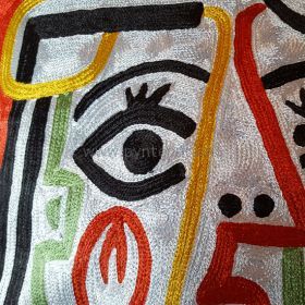 Pyntepute Portrett Rød