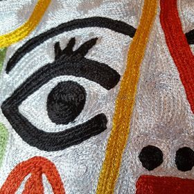 Pyntepute Portrett Rød