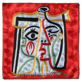 Pyntepute Portrett Rød uten innerpute