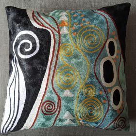 Pyntepute Spiraler Grønn Elv