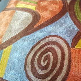 Pyntepute Spiraler Lava Bronse detaljer