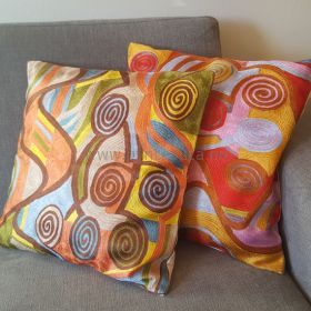 Pyntepute Spiraler Lava Bronse og Lava Gylden