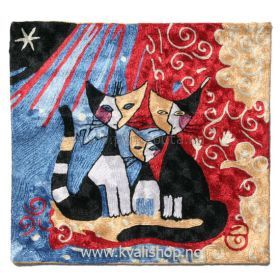 Pyntepute Tre Katter Med Hvit Snute uten innerpute