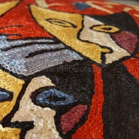 Pyntepute Tre Katter Med Hvit Snute detaljer