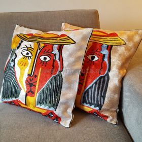 Pyntepute Portrett Fylt Hvit og Portrett Fylt Gylden