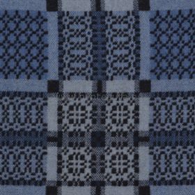 Mønster Knot Garden Indigo bakside pyntepute