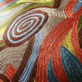 Pyntepute Spiraler Lava Bronse - detaljer