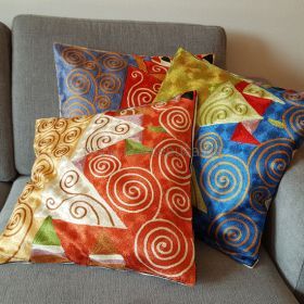 Pyntepute Trekanter Lys Gylden med flere i samme serie