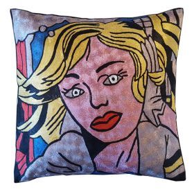 Pyntepute Pop Art Portrett